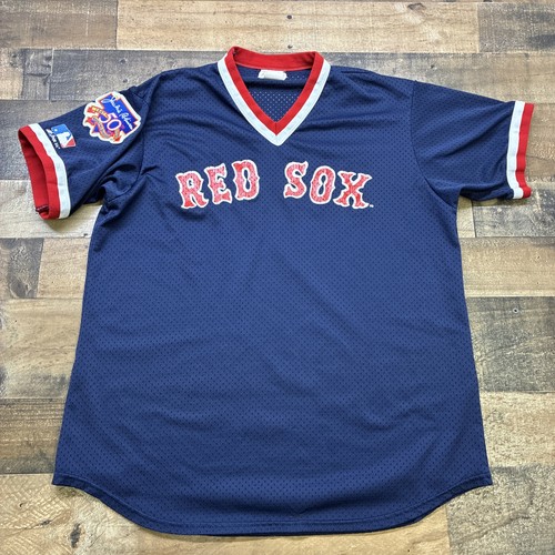 Vtg boston red sox - red, jersey
