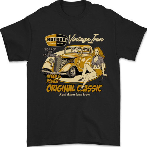 Hot rod vintage iron - rod,