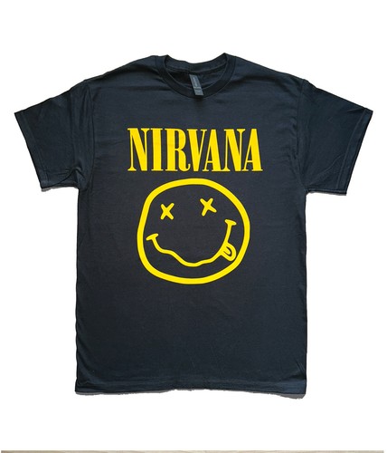 Nirvana logo shirt grunge - nirvana, t-shirt