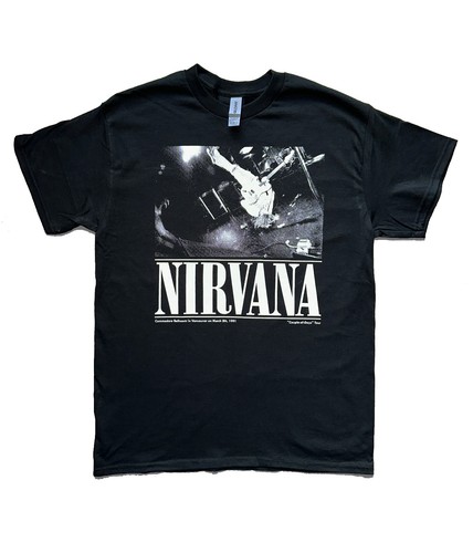 Nirvana live shirt grunge - nirvana,