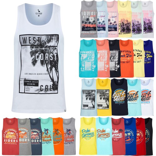 Men vest summer holiday - men's,