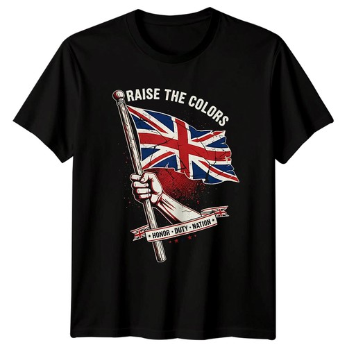 Raise the colors - raise,