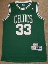 #33 Larry Bird NBA Green